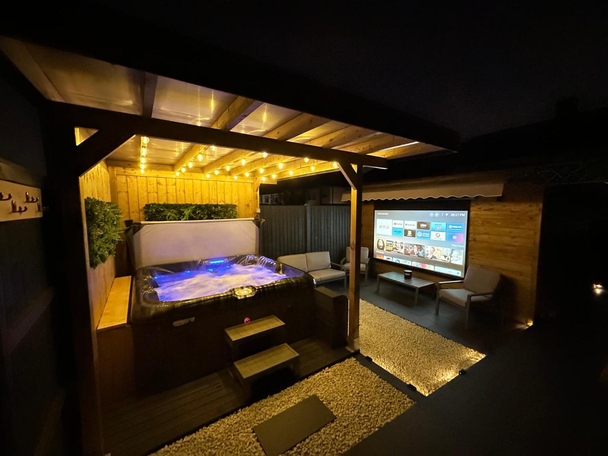 达特福德Wild & Free Hot Tub Retreat公寓 外观 照片